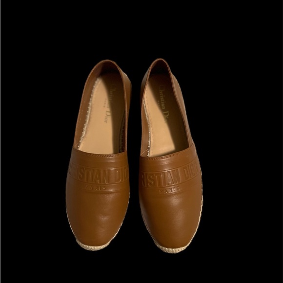 BNIB DIOR GRANVILLE LEATHER ESPADRILLES - Picture 3 of 6